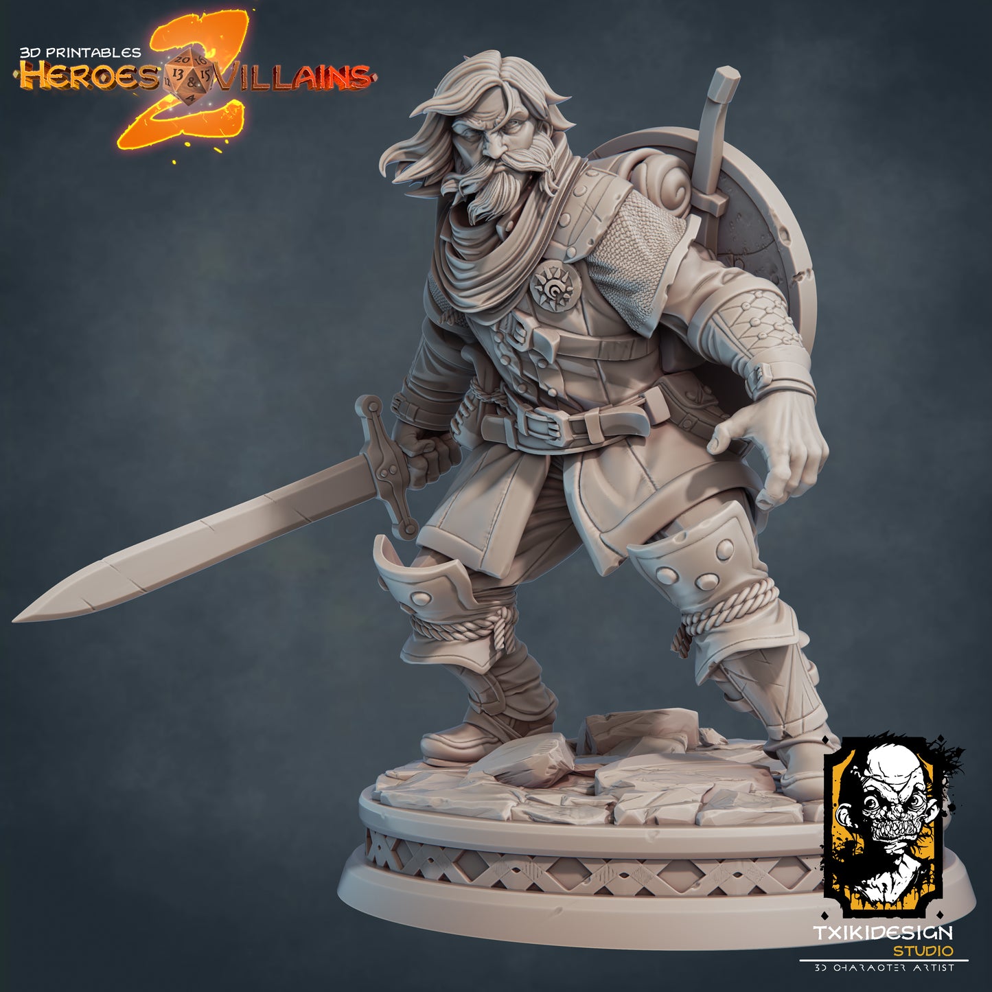 Galdric the Knight | Miniature