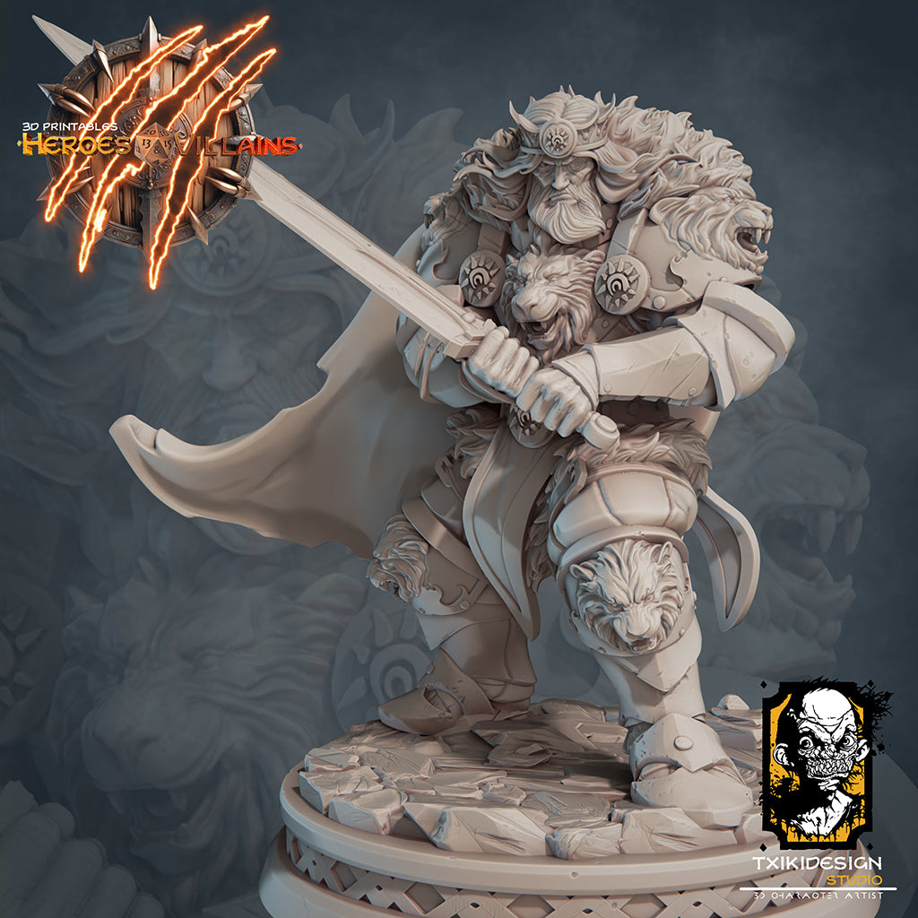 Leofric the Brave | Miniature