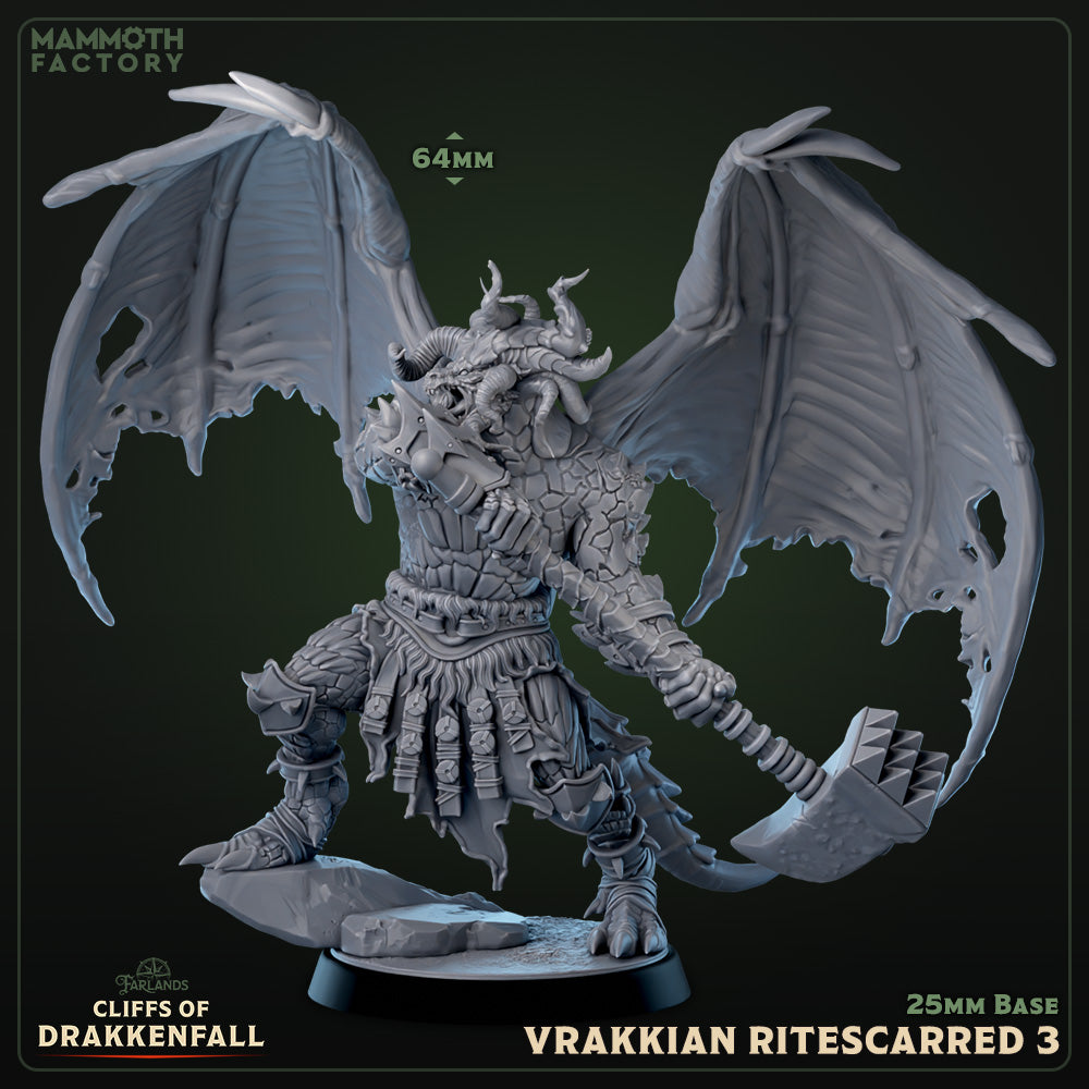 Vrakkian Ritescarred Variant C | Miniature