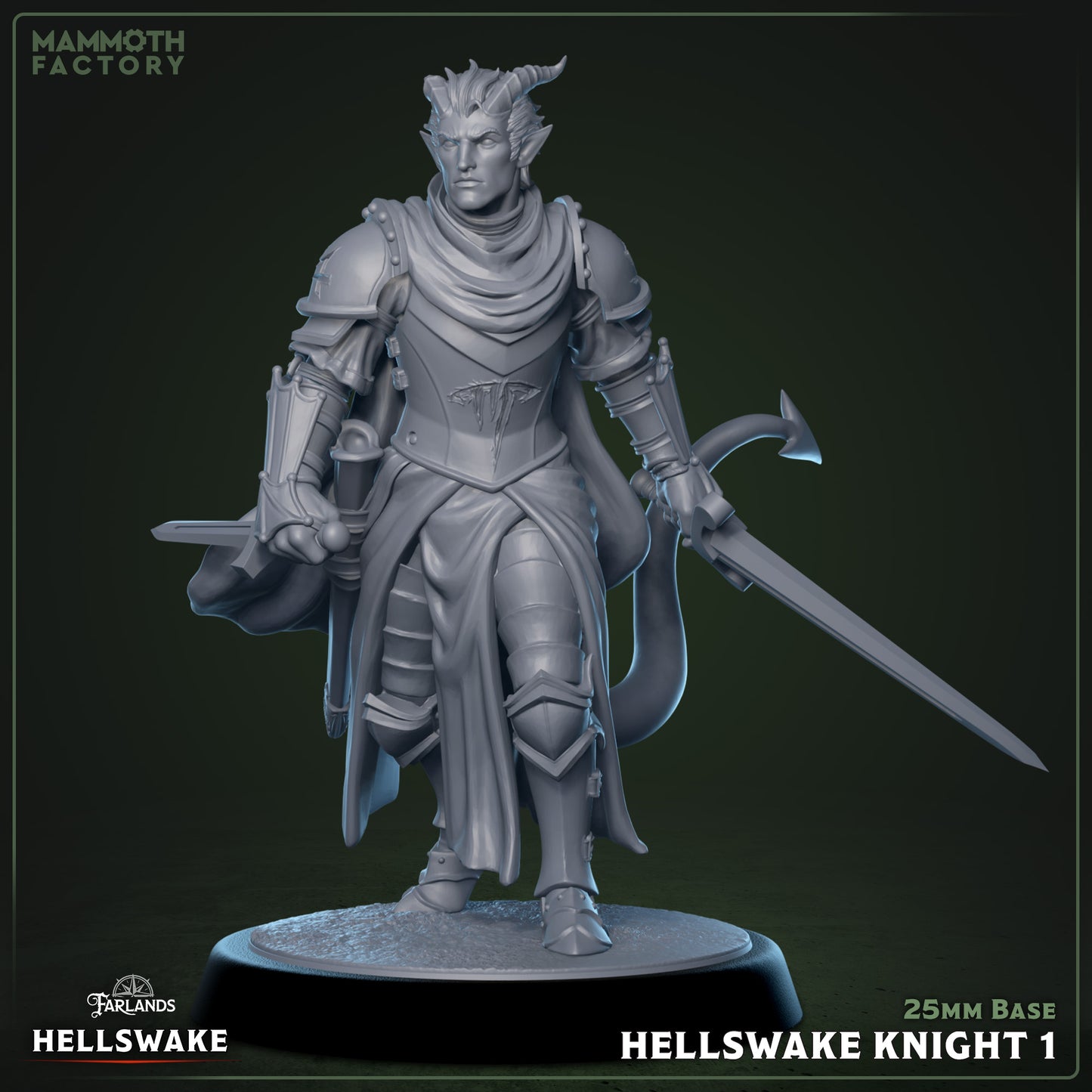Hellswake Knight Variant A | Miniature