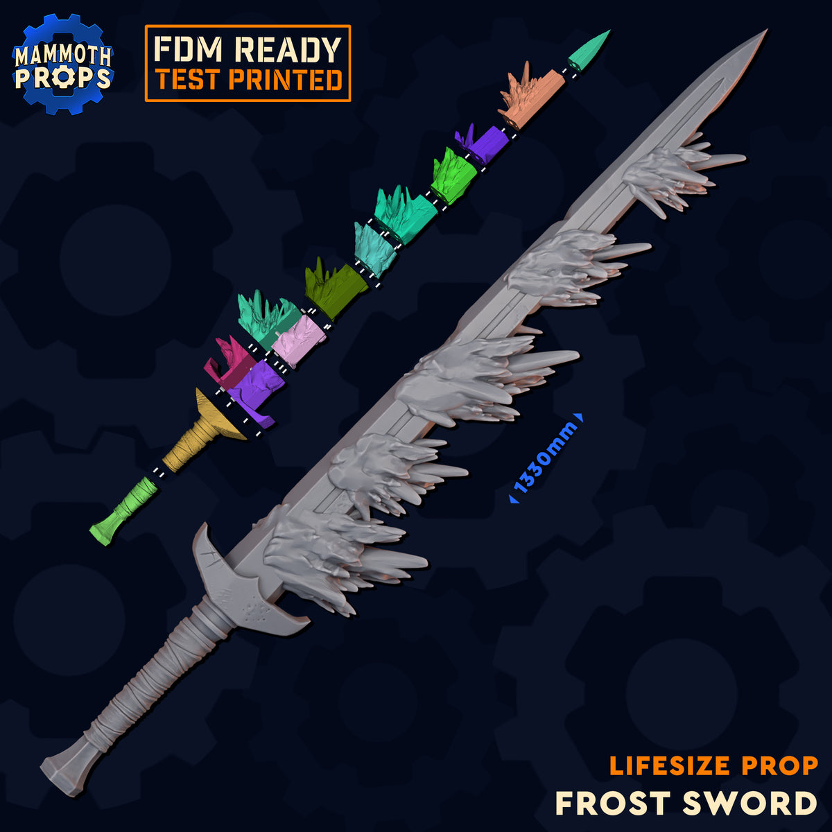 Frost Sword | Life-Sized Prop
