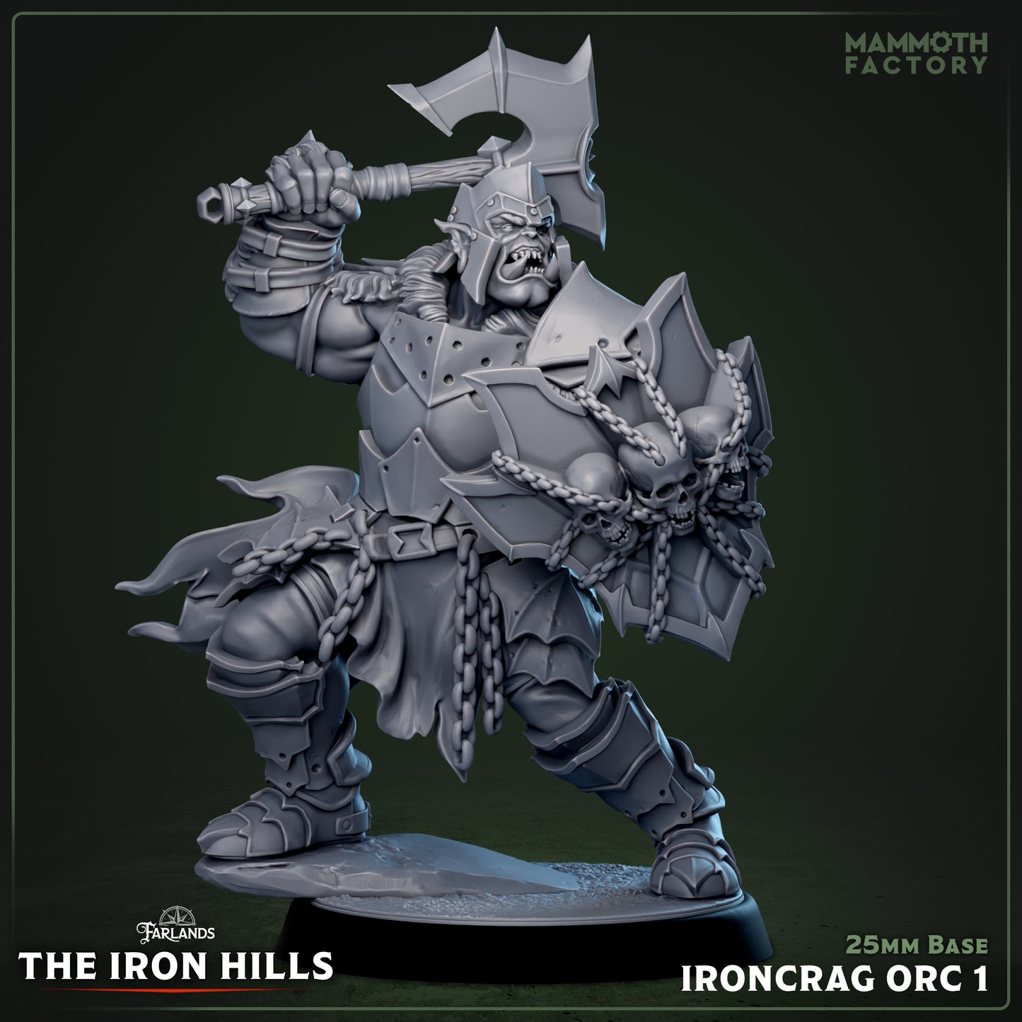 Ironcrag Orc Variant A | Miniature