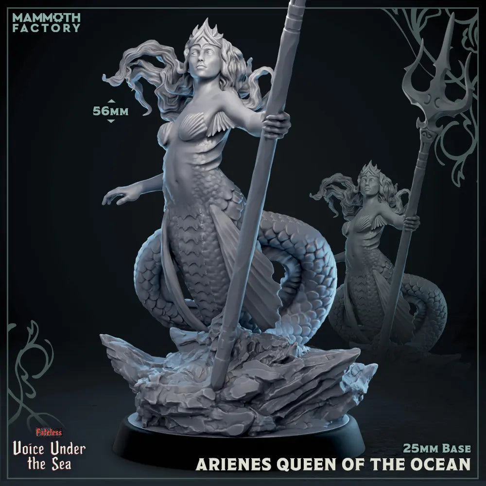 Arienes the Ocean Queen | Miniature