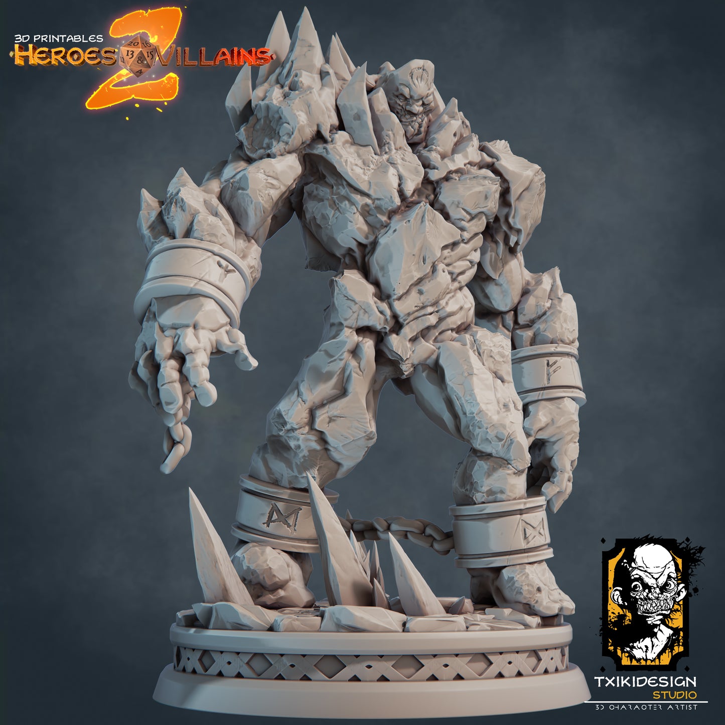 Olger the Stone Golem | Miniature