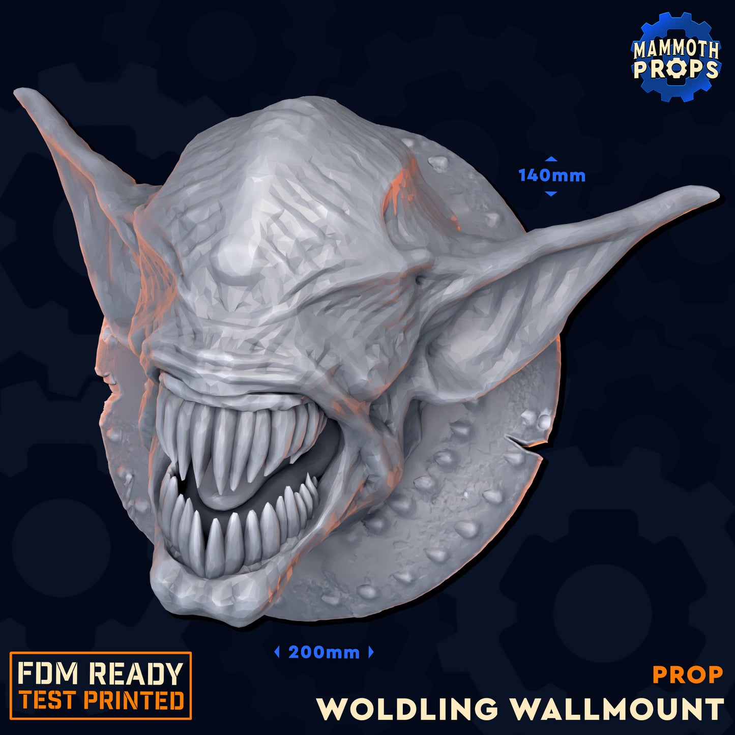 Woldling Trophy Head | Wall Mount