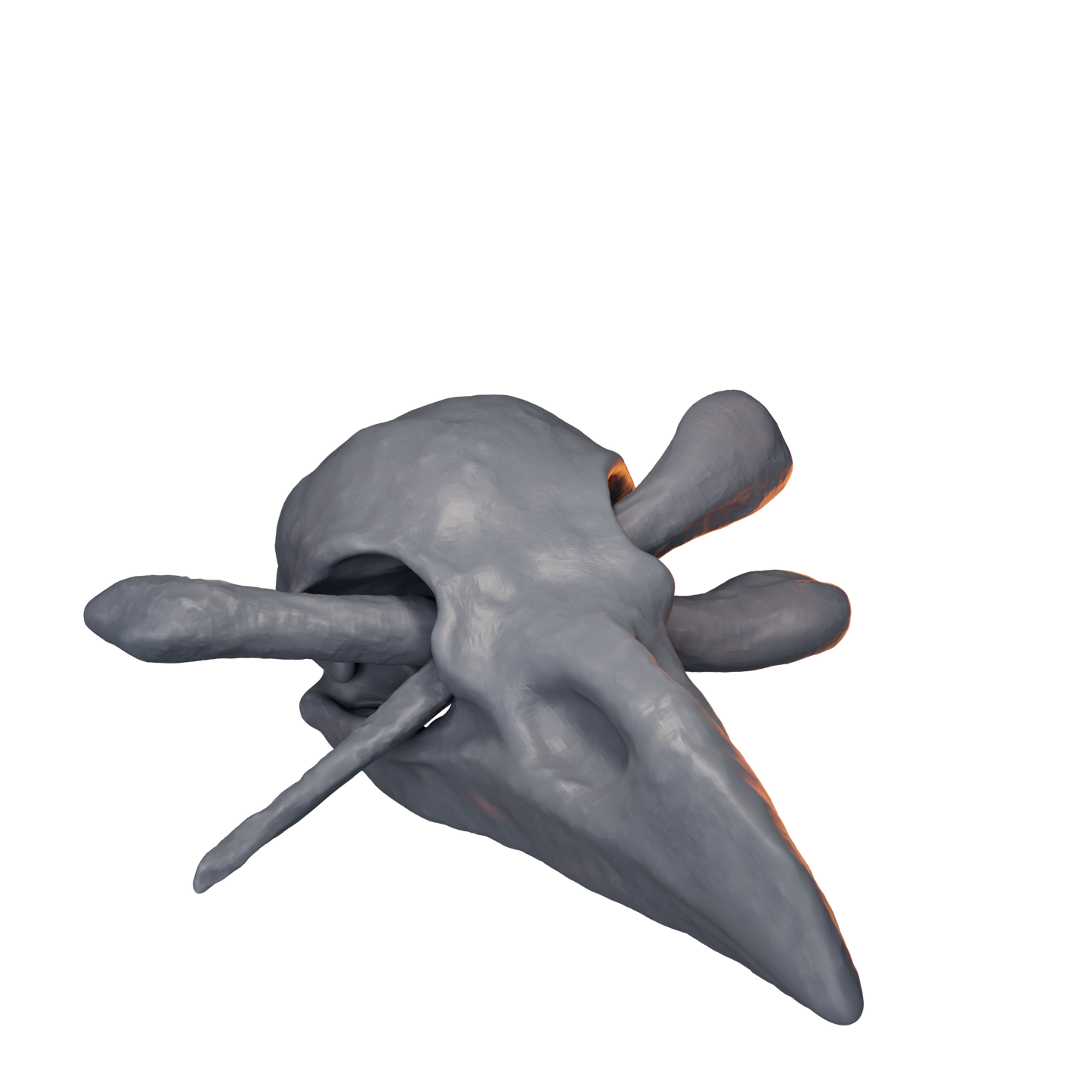 Raven Bones Hair Pin | Prop