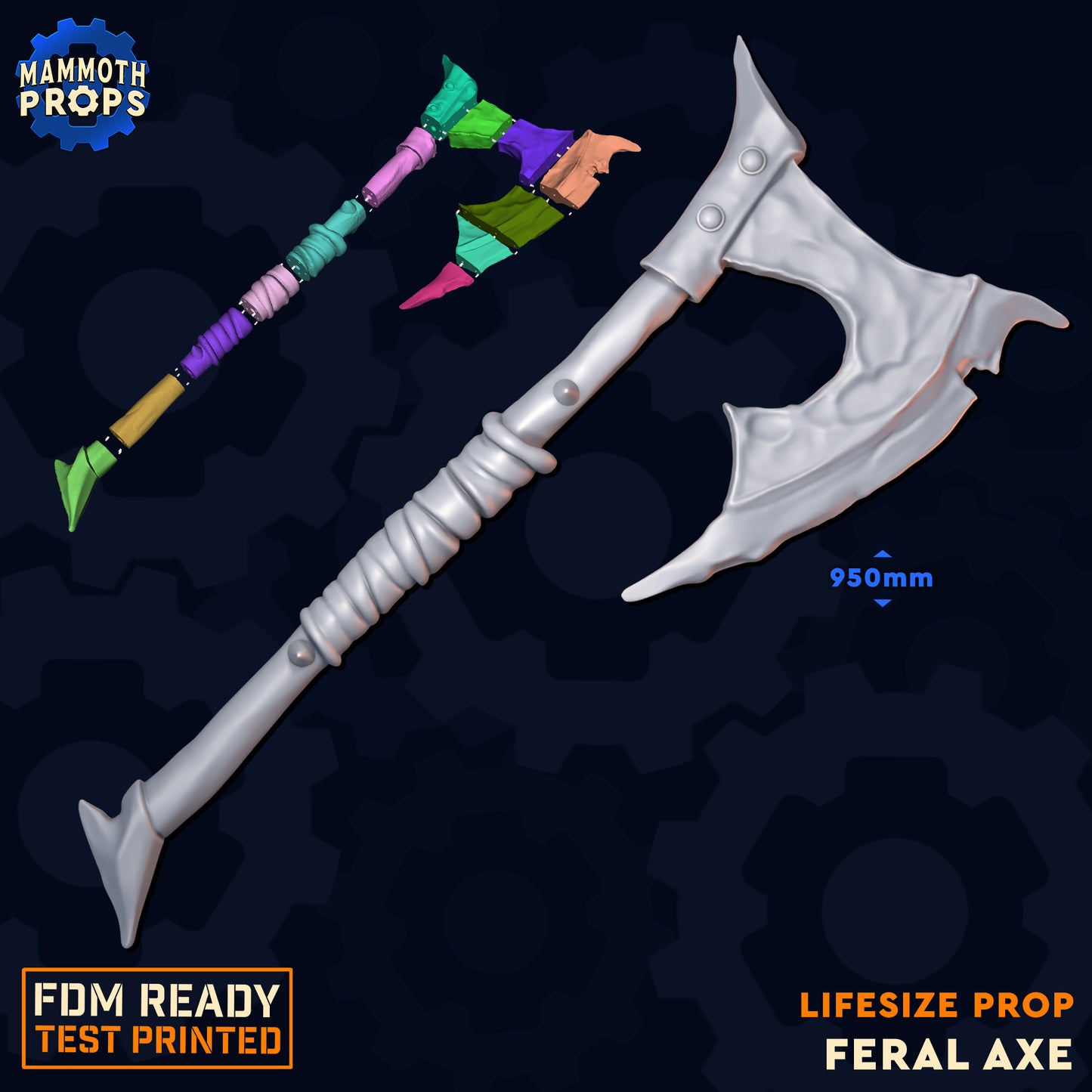 Feral Axe | Life-Size Prop
