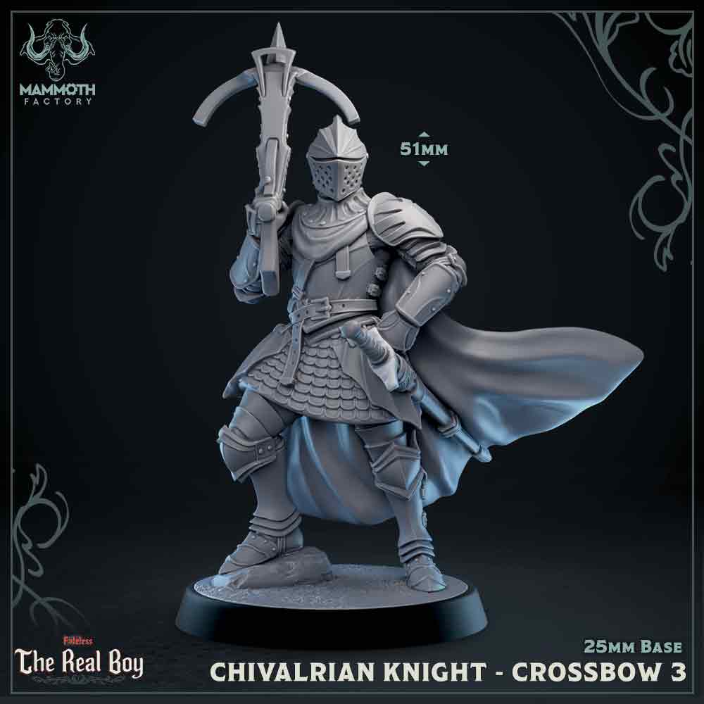 Chivalrain Knight with Crossbow Variant C | Miniature