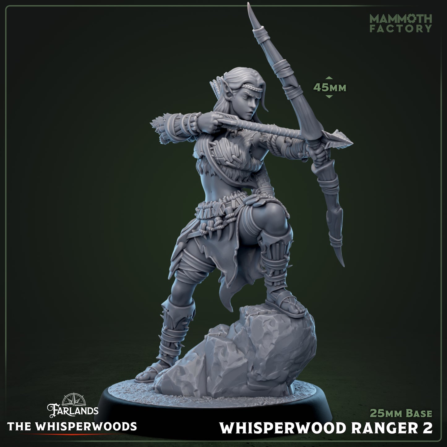 Whisperwood Ranger Variant B | Miniature