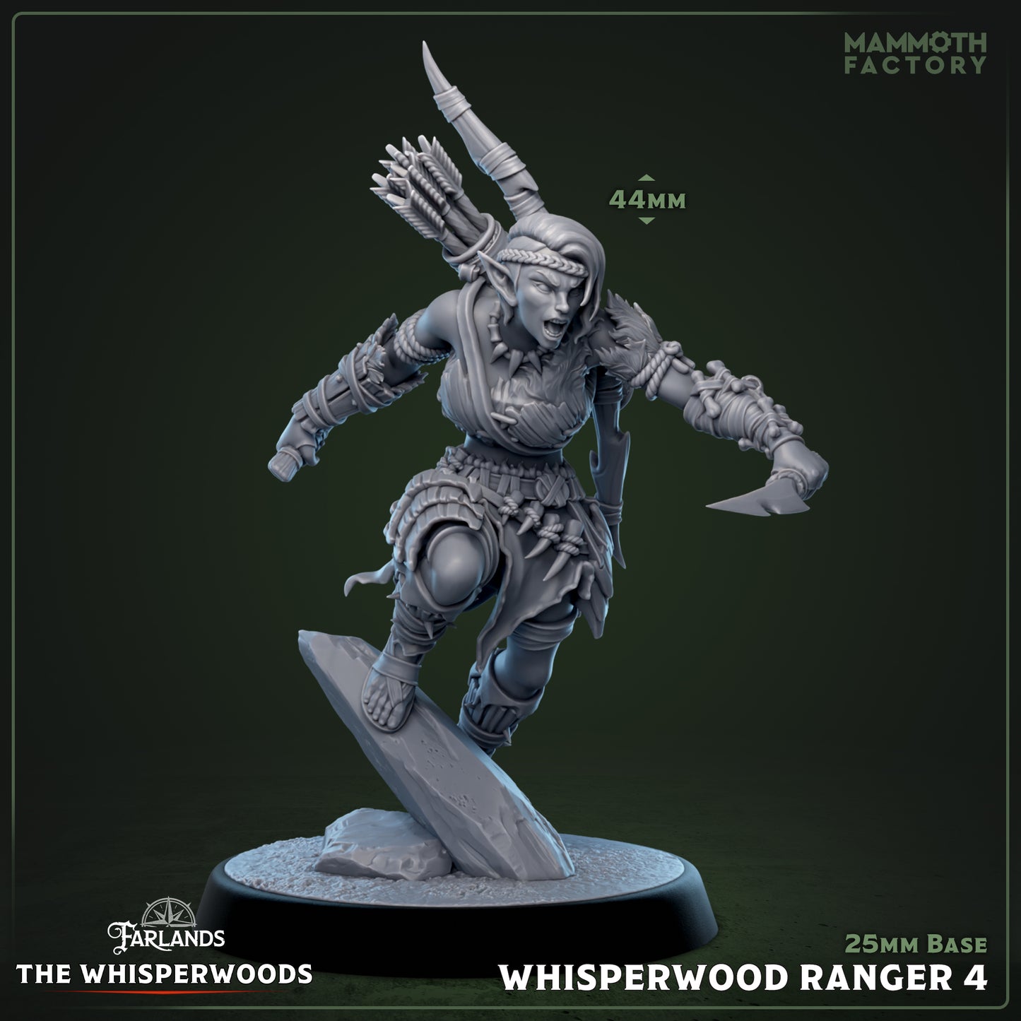 Whisperwood Ranger Variant D | Miniature