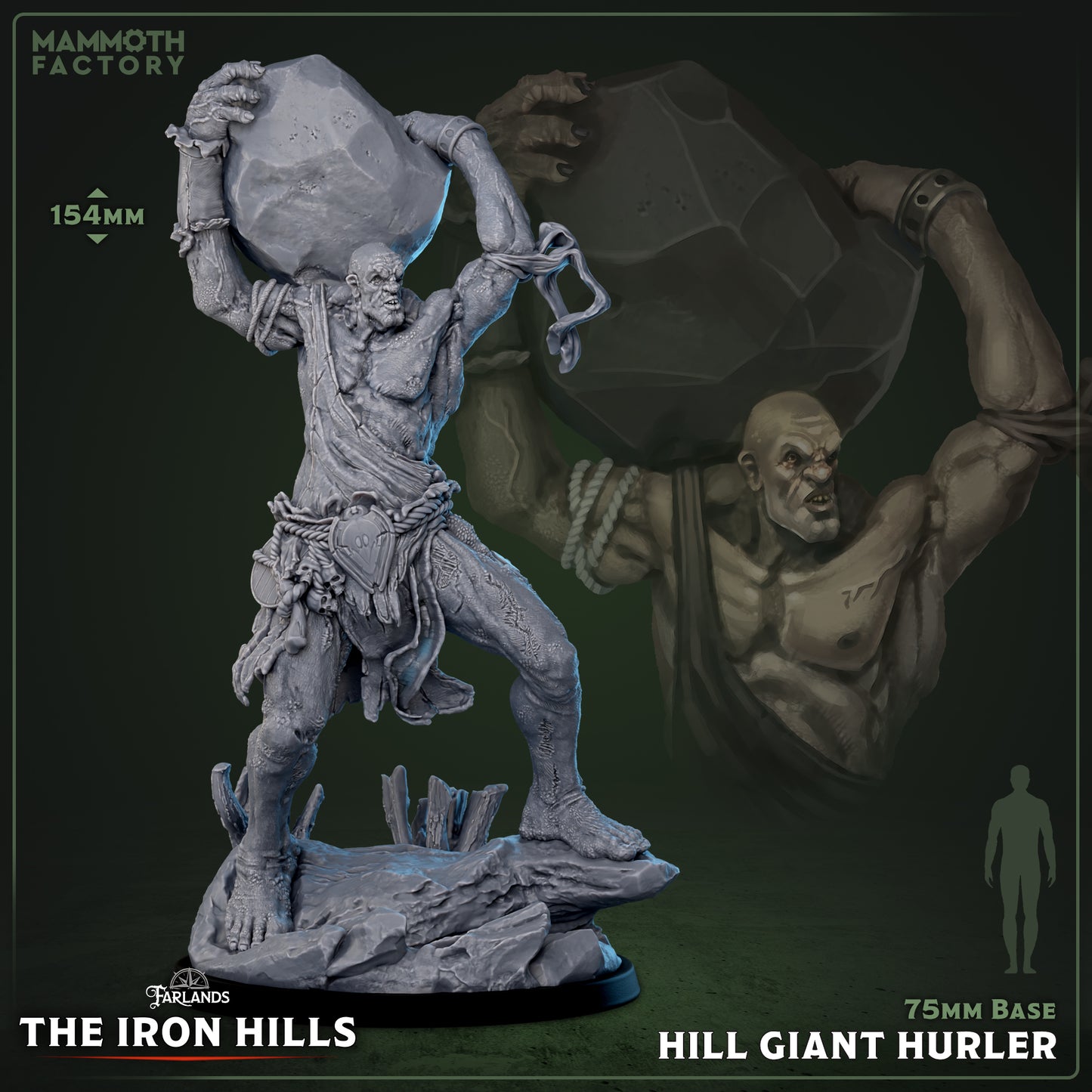 Hill Giant Hurler | Miniature