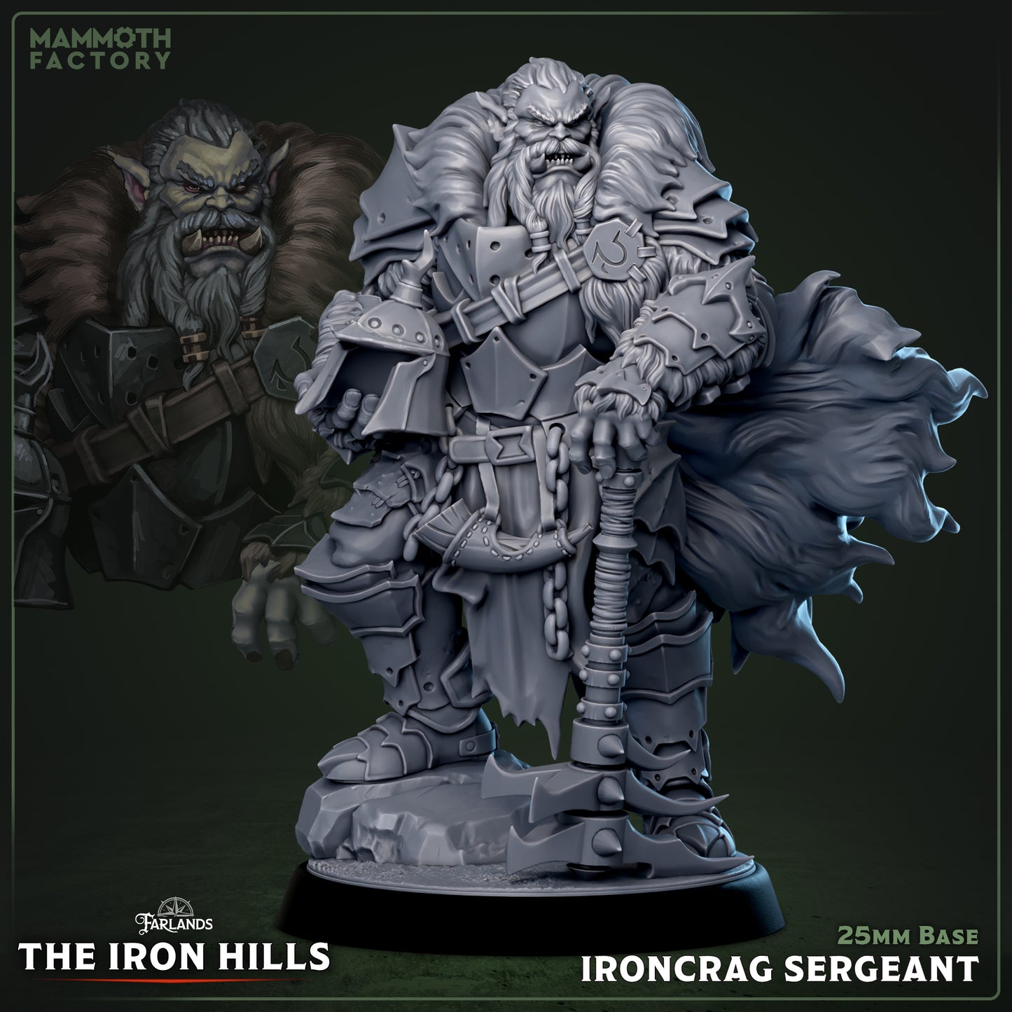 Ironcrag Sergeant | Miniature
