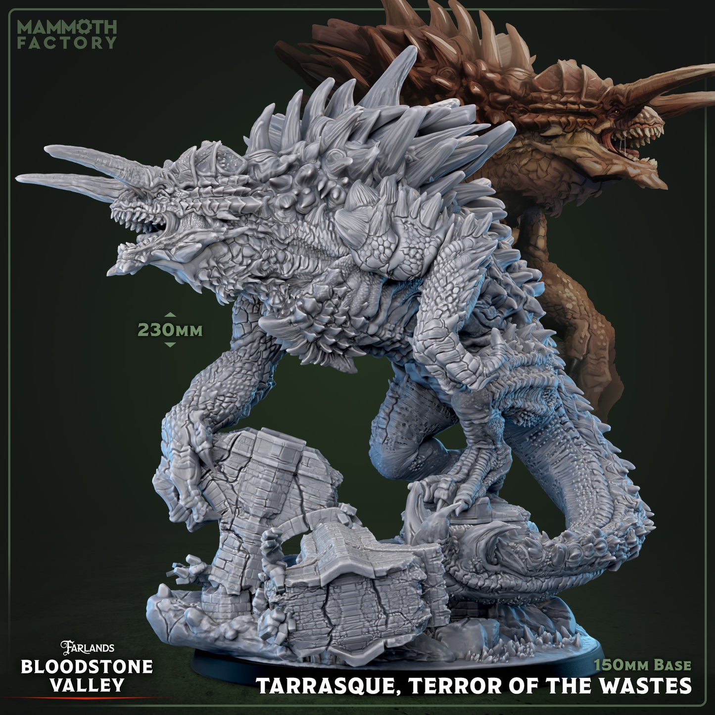 Tarrasque Terror of the Wastes | Miniature