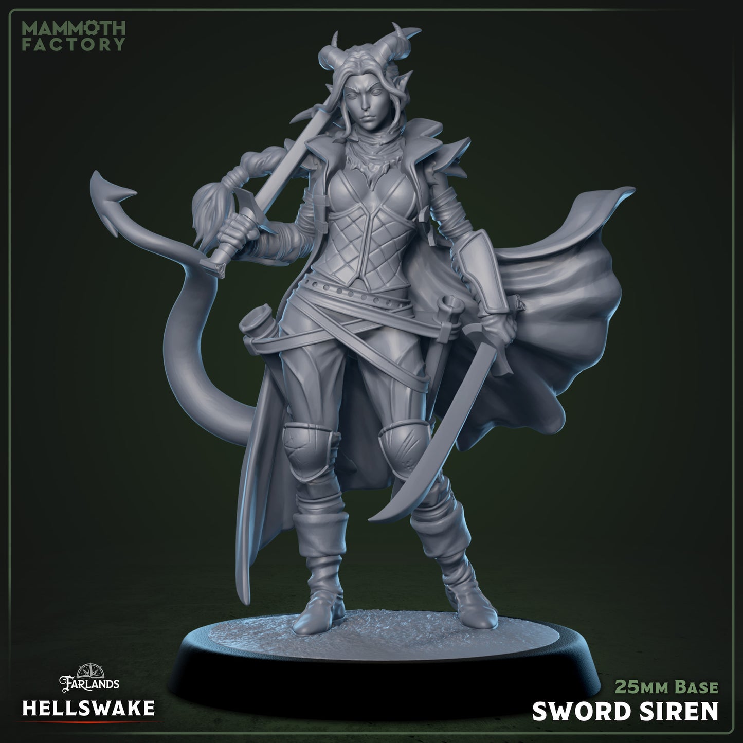 Hellswake Sword Siren | Miniature