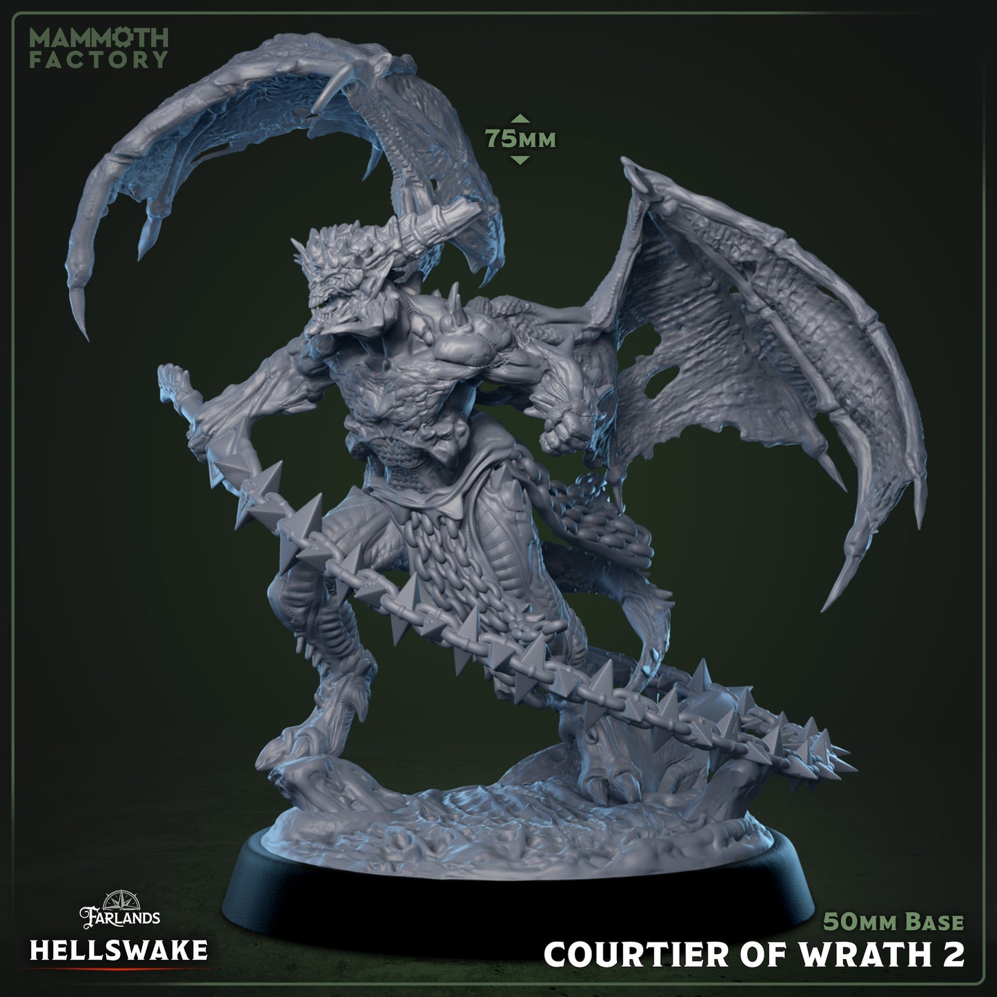 Courtier of Wrath Variant B | Miniature