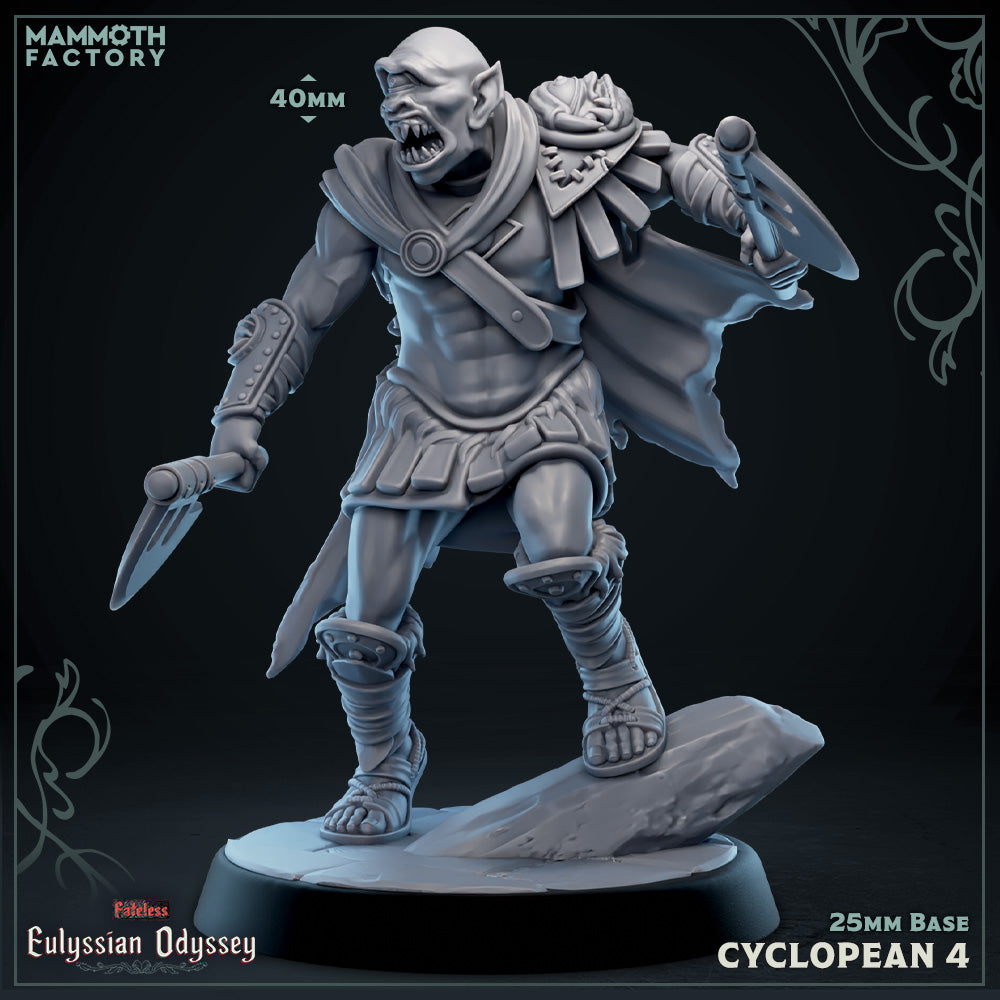 Cyclopean Warrior Variant D | Miniature