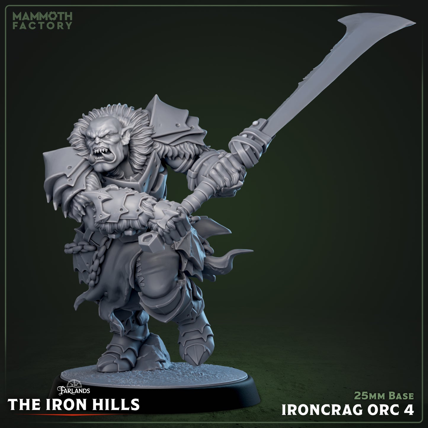 Ironcrag Orc Variant D | Miniature