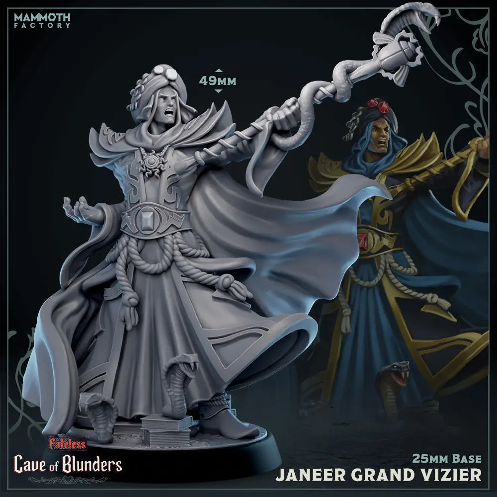 Janeer the Grand Vizier | Miniature