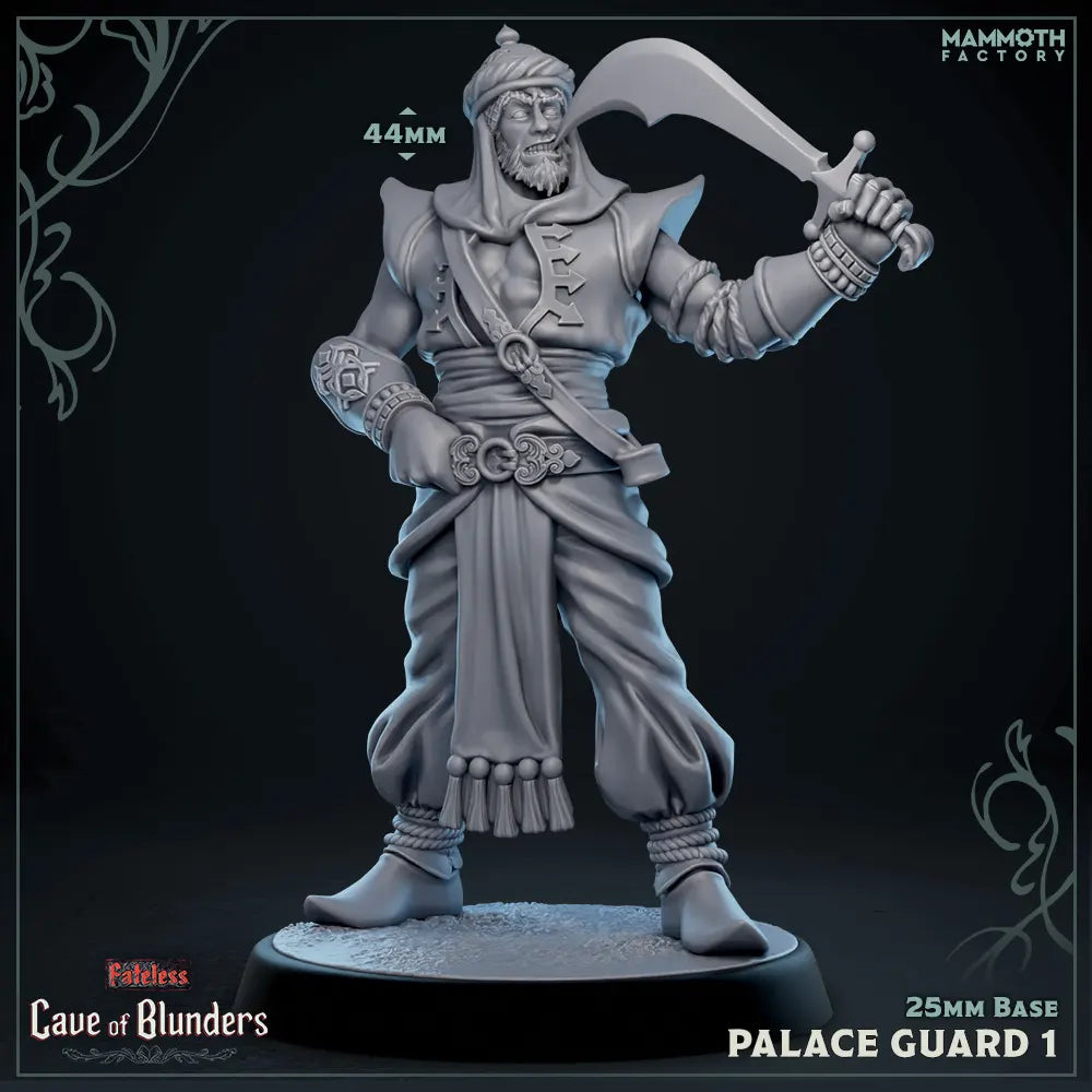 Palace Guard with Scimitar Variant A | Miniature