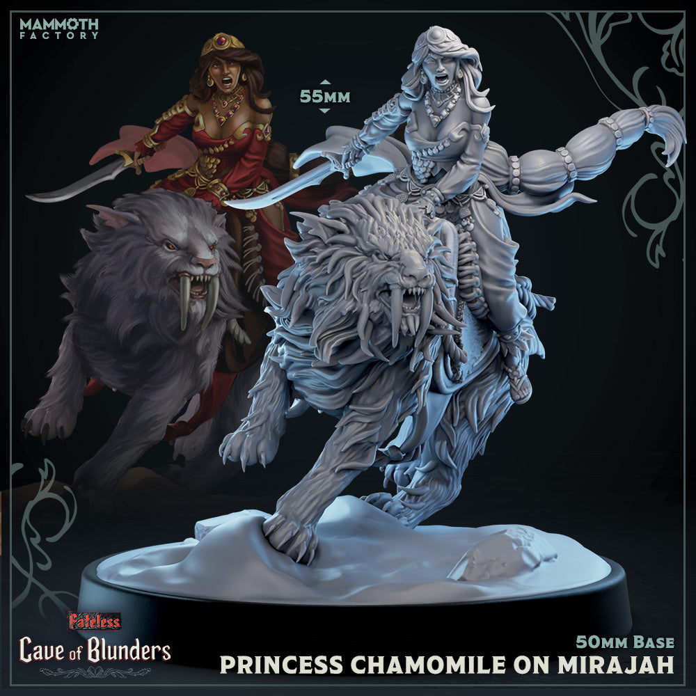 Chamomile on Mirajah Spirit Tiger | Miniature