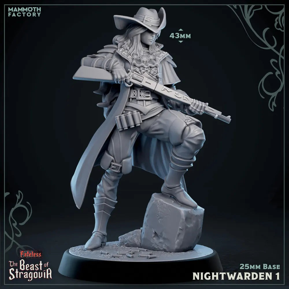 Stragovja Nightwarden Variant A | Miniature