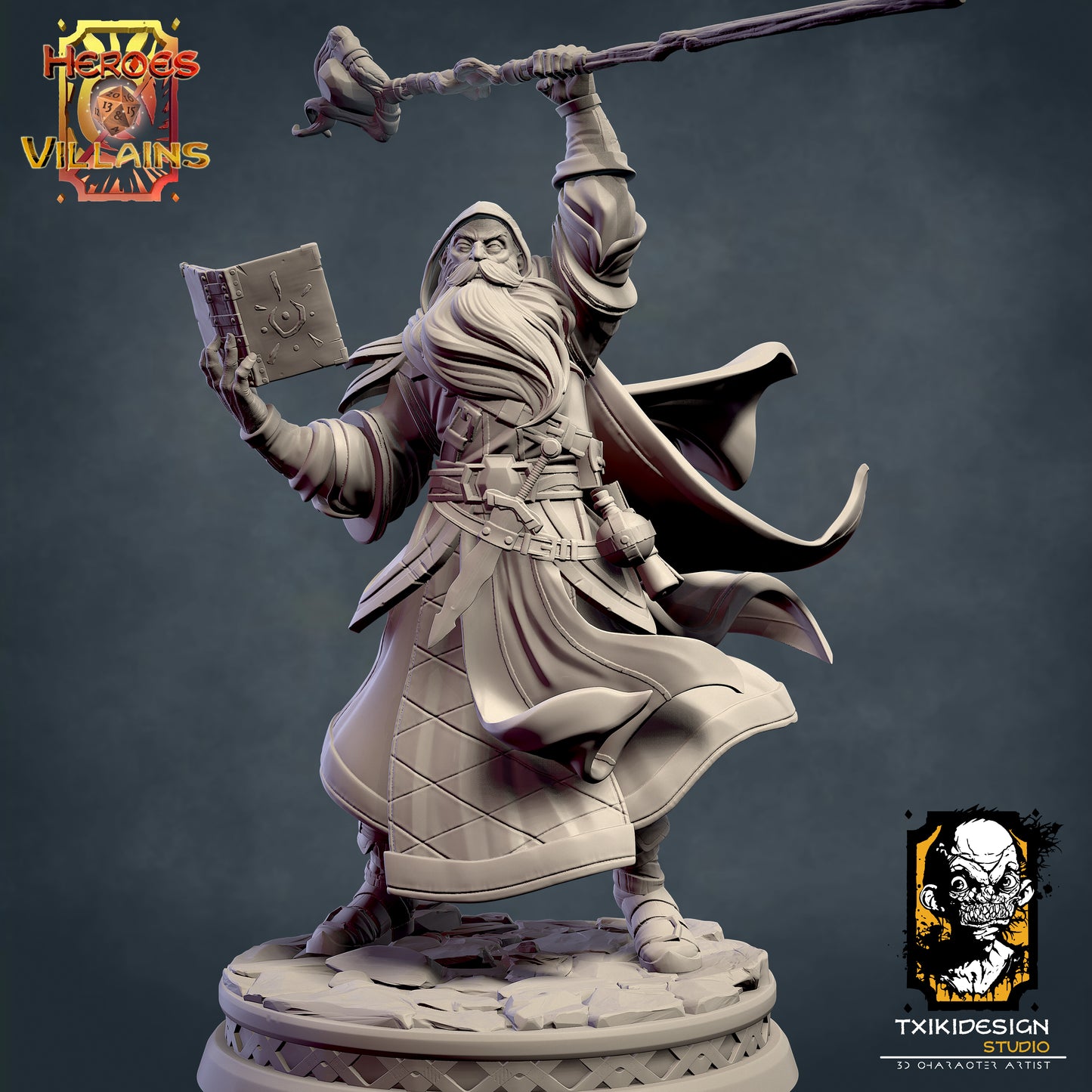 Dravenil the Magician | Miniature