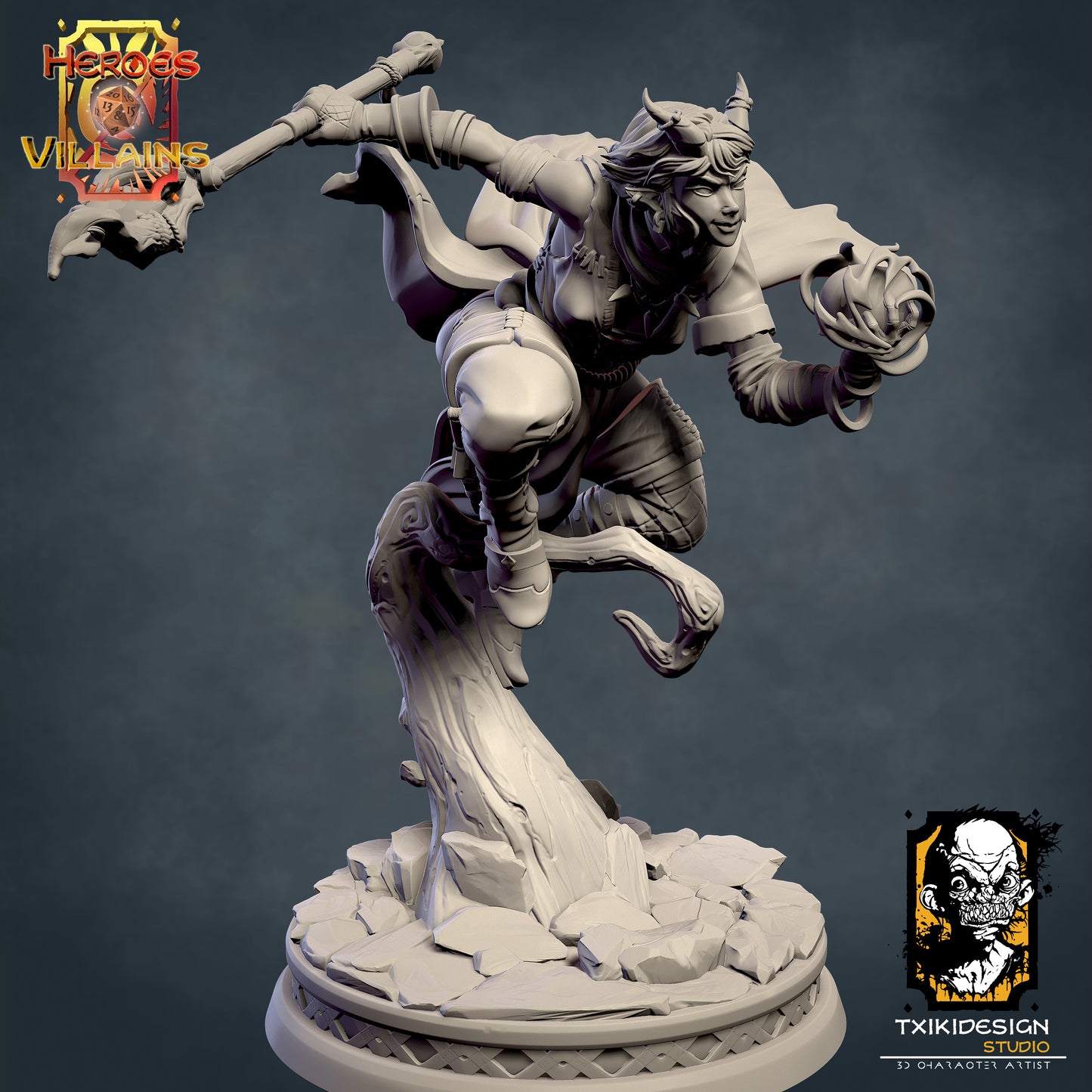 Elara the Druid | Miniature