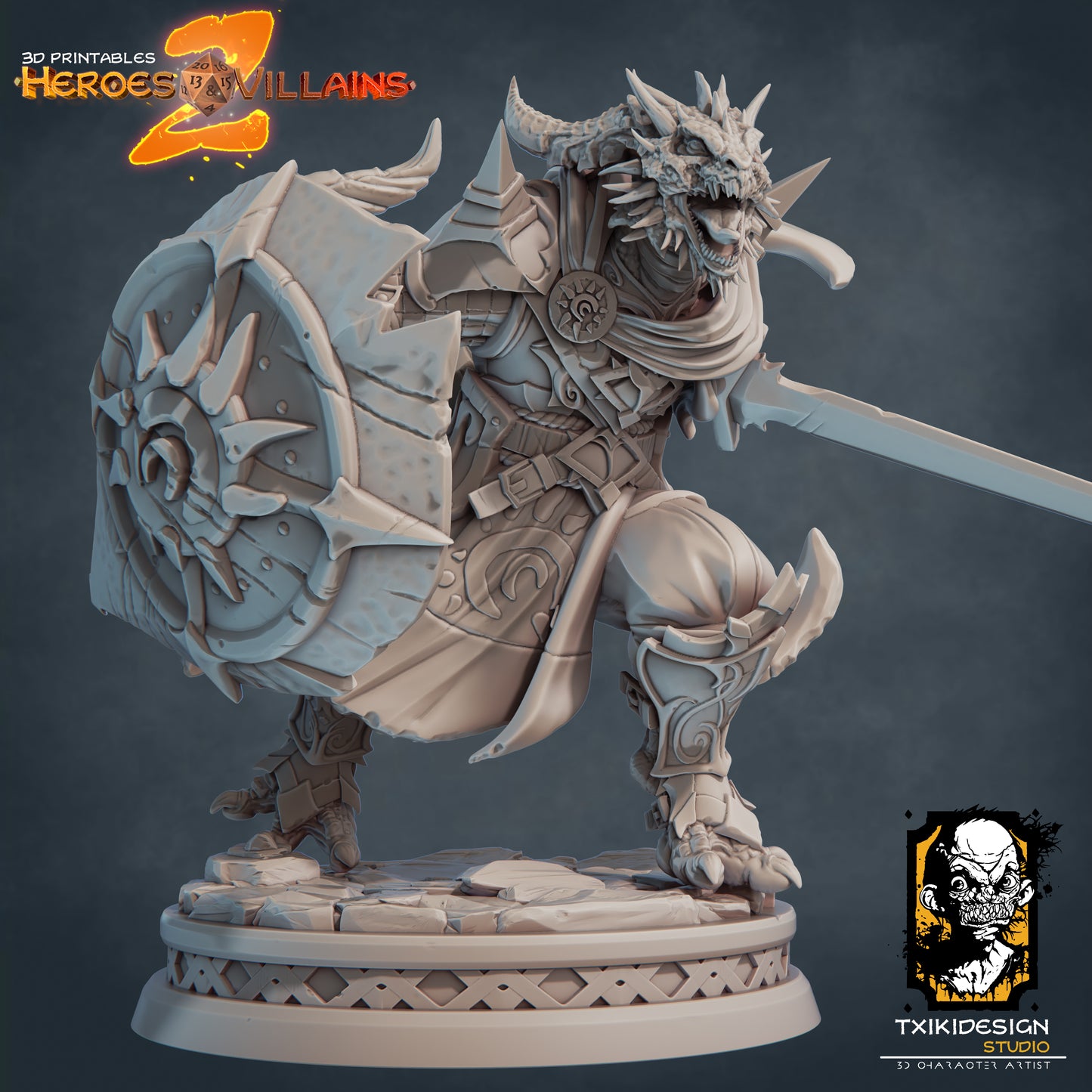 Malleus the Paladin | Miniature