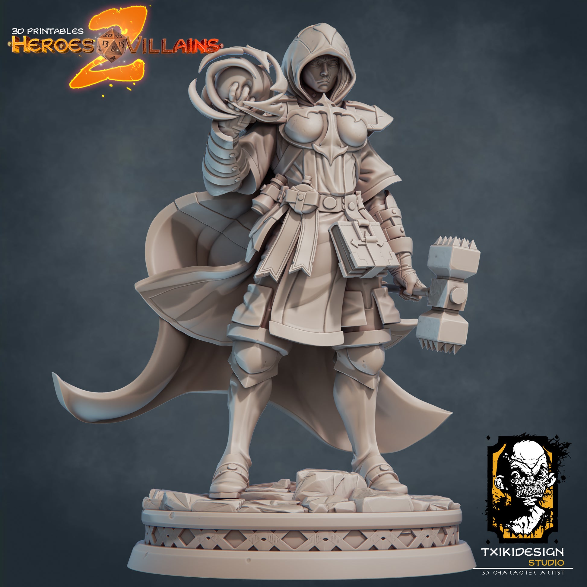 Azarin the Cleric | Miniature