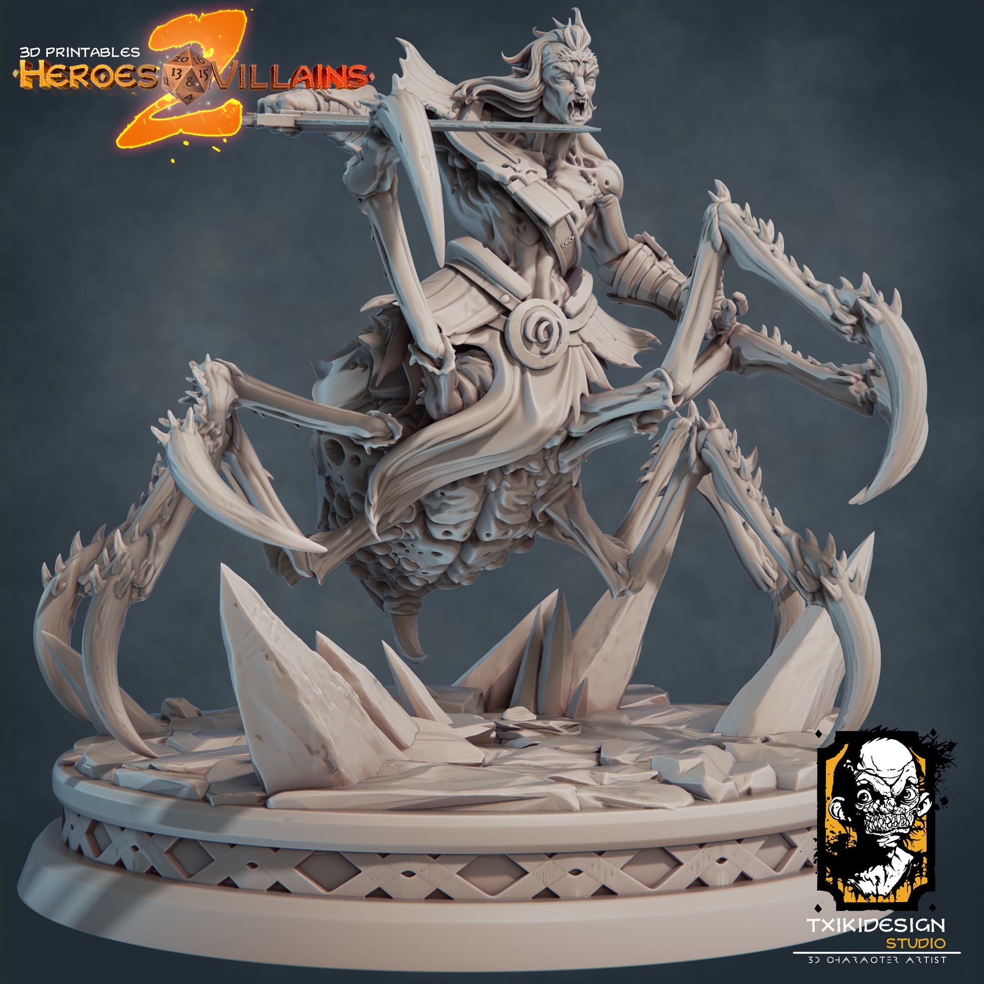 Zatork the Drider | Miniature