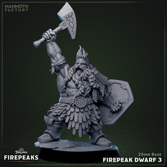 Firepeak Dwarf Variant C | Miniature