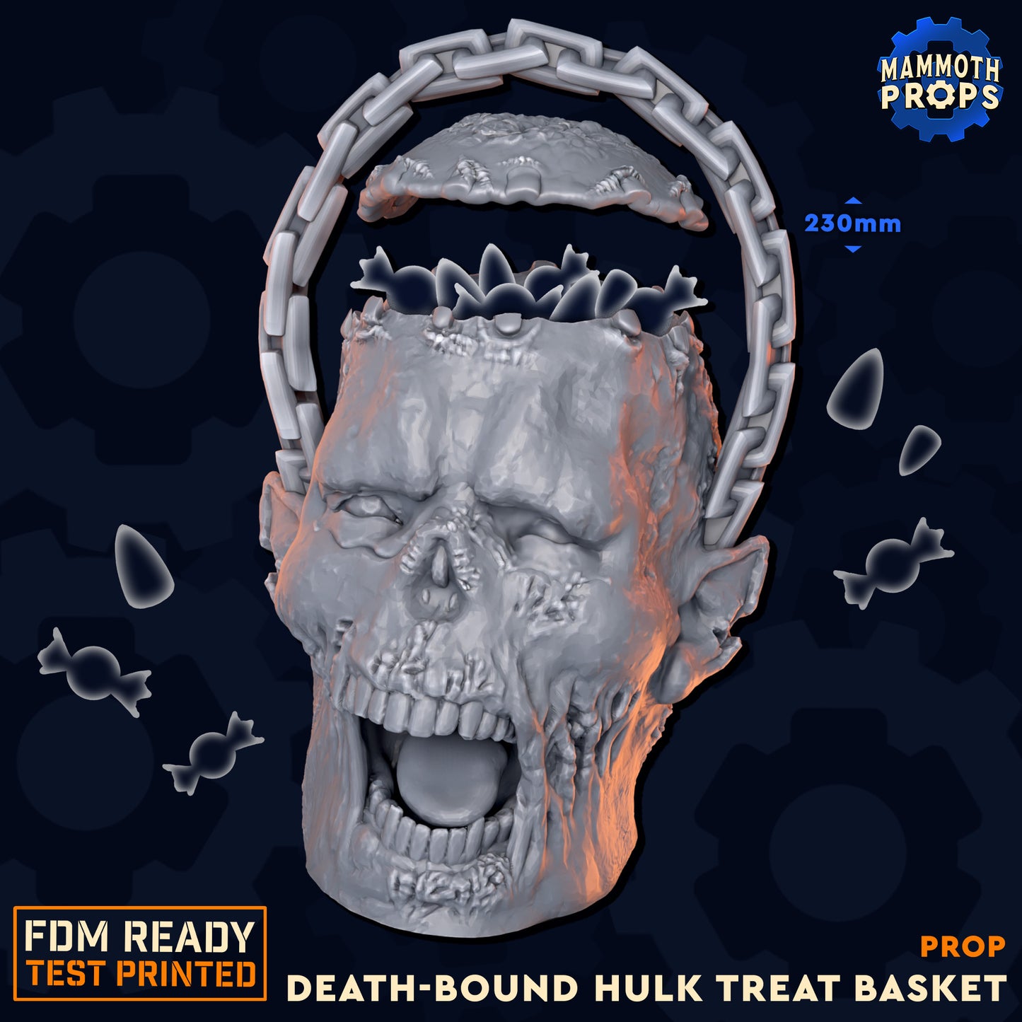 Deathbound Hulk Treat Basket | Life-Size Prop