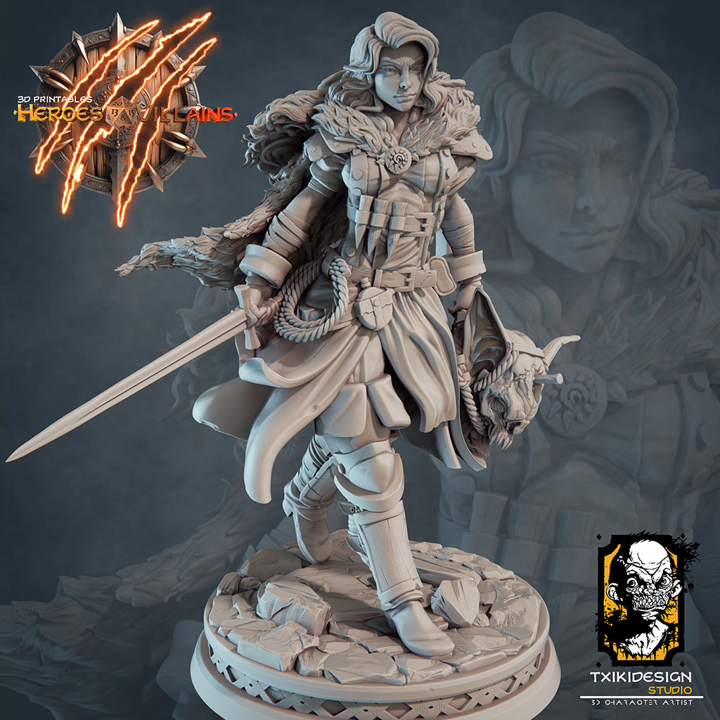 Celya the Beaststalker | Miniature