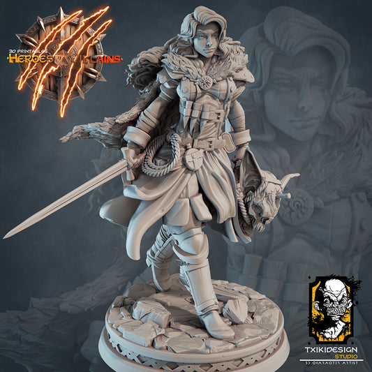 Celya the Beaststalker | Miniature
