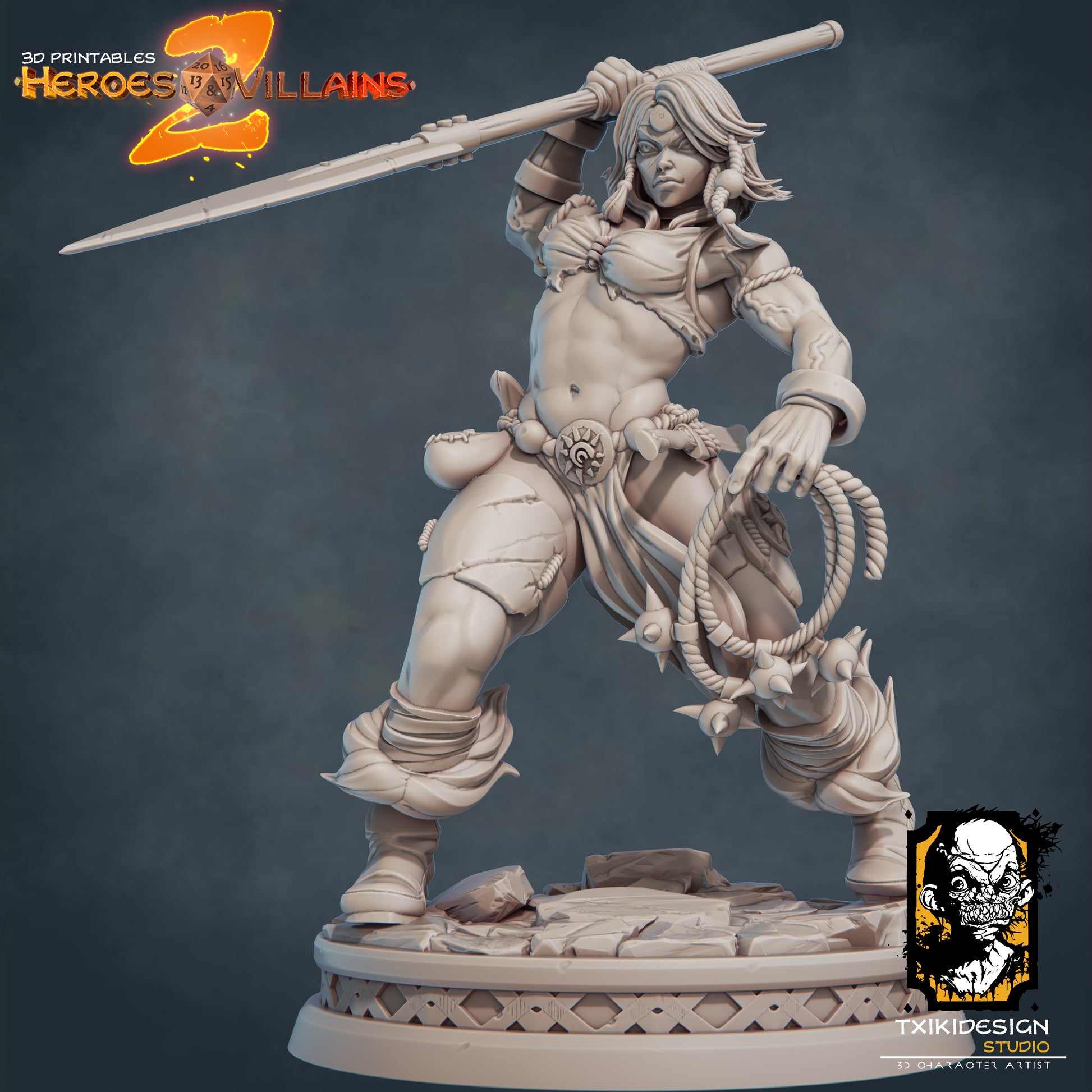 Morwem the Amazon | Miniature