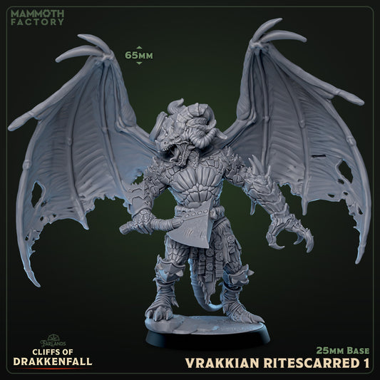Vrakkian Ritescarred Variant A | Miniature