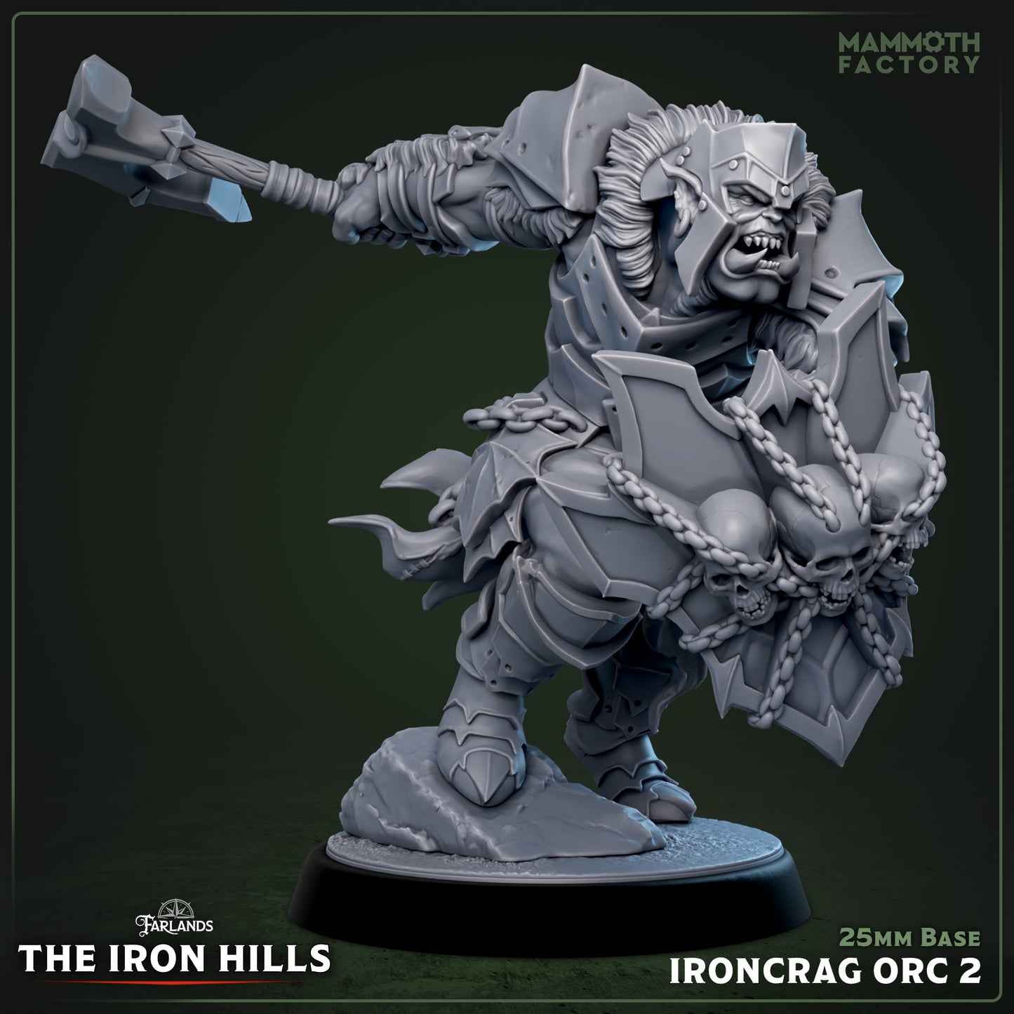 Ironcrag Orc Variant B | Miniature