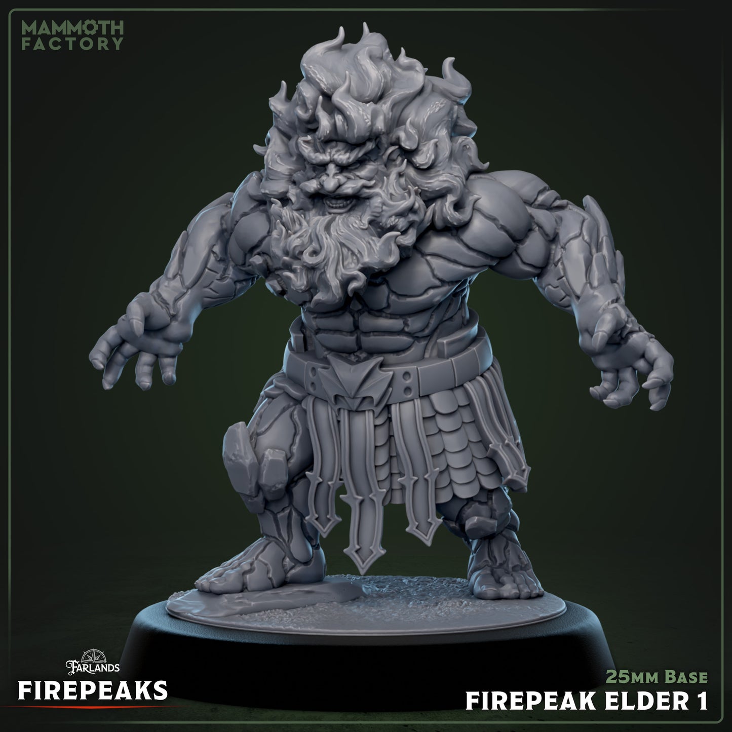 Firepeak Elders Variant A | Miniature