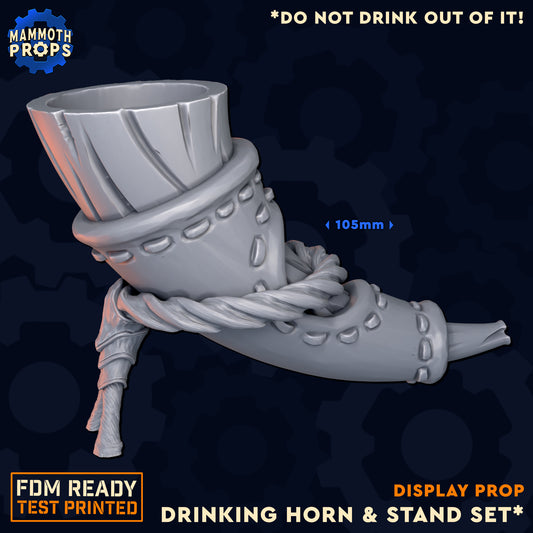 Horn & Stand Set | Life-Sized Prop