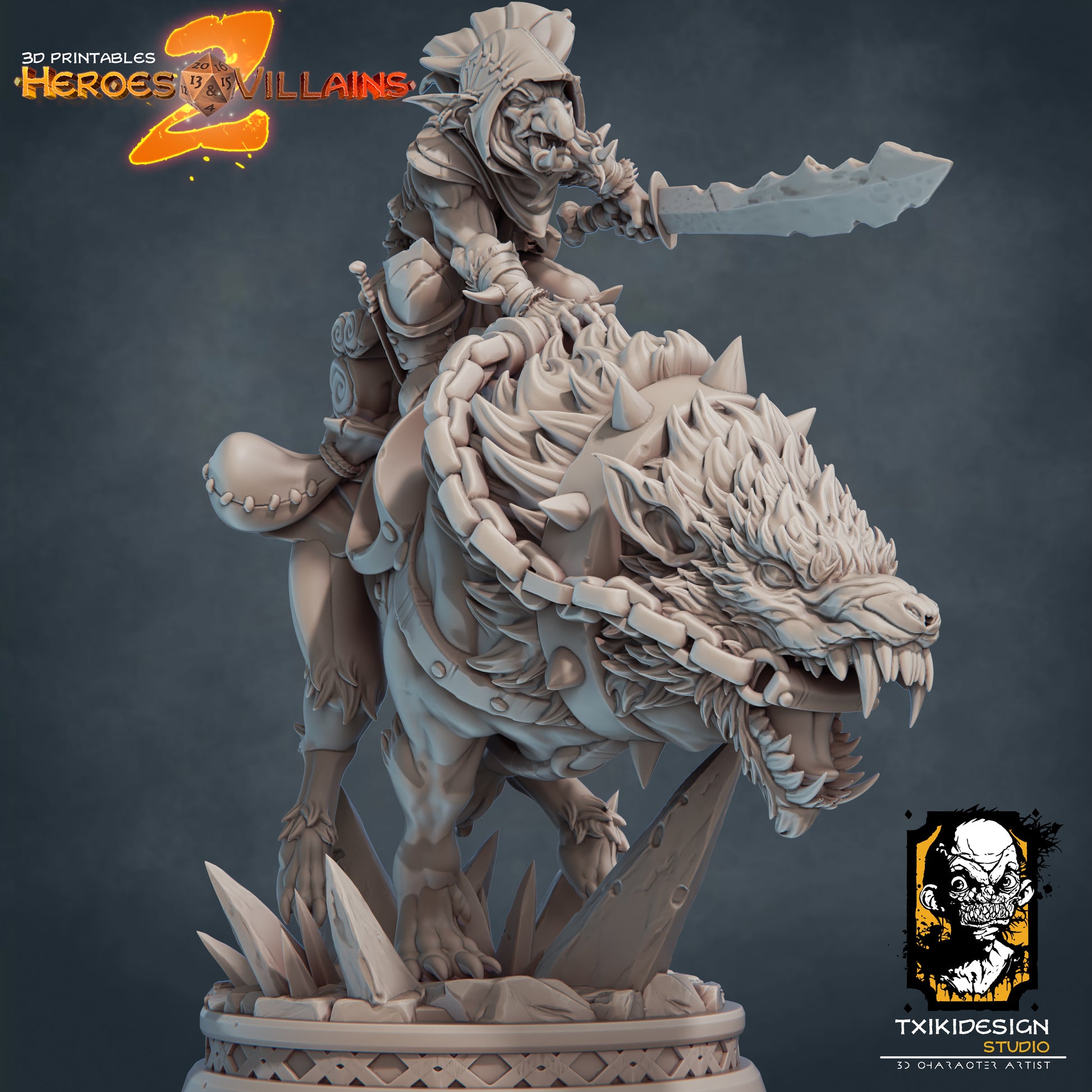 Snarlgore the Night Roar | Miniature