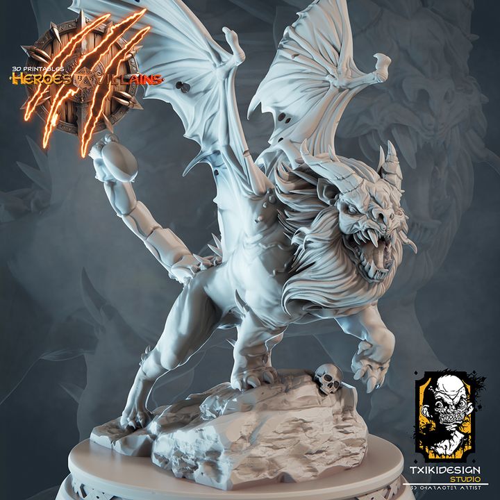Quilrath the Manticora | Miniature