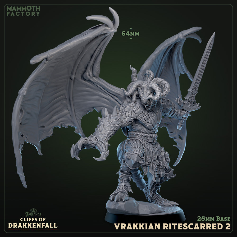 Vrakkian Ritescarred Variant B | Miniature