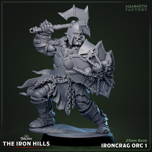 Ironcrag Orc Variant A | Miniature