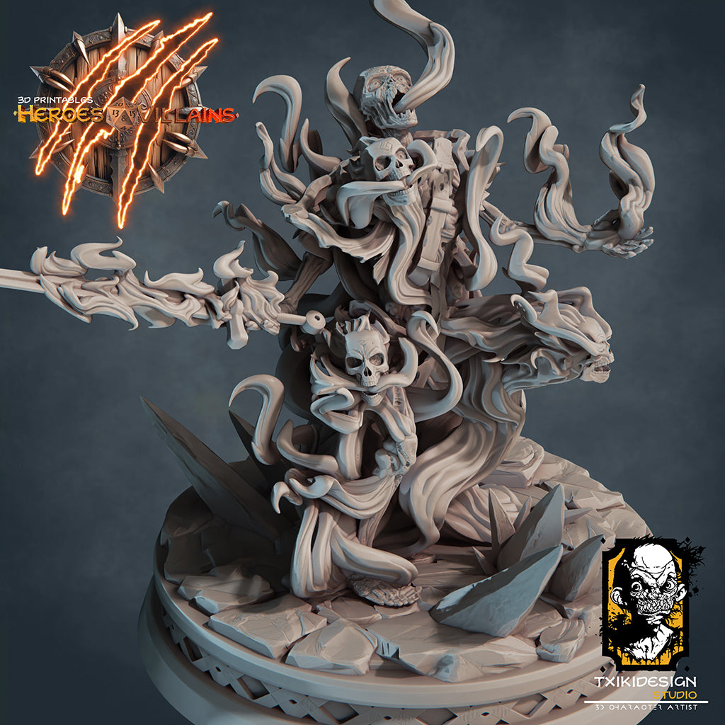 Flame Skull | Miniature