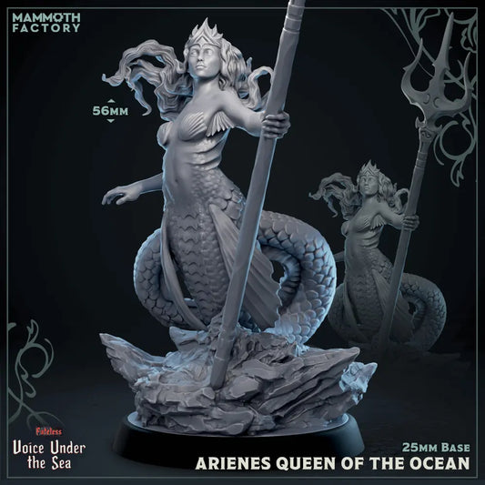 Arienes the Ocean Queen | Miniature