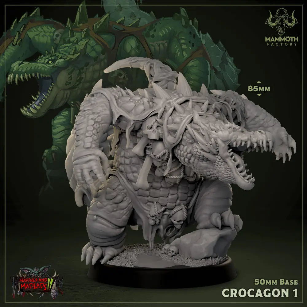 Set of 3 Crocagons | Miniature Set