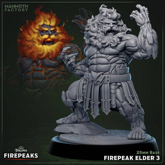 Firepeak Elders Variant C | Miniature