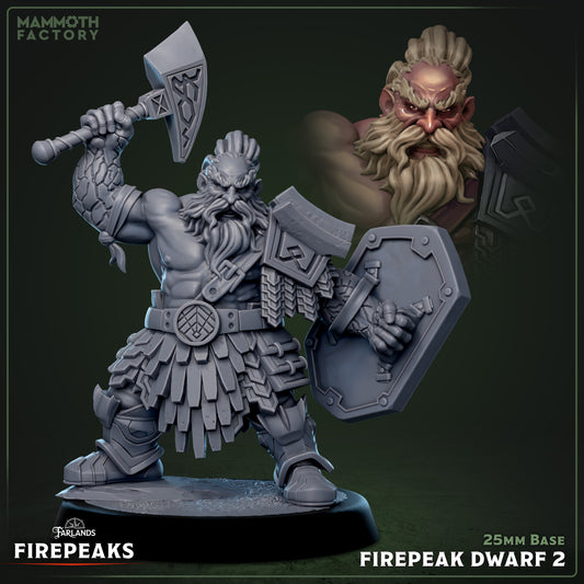 Firepeak Dwarf Variant B | Miniature