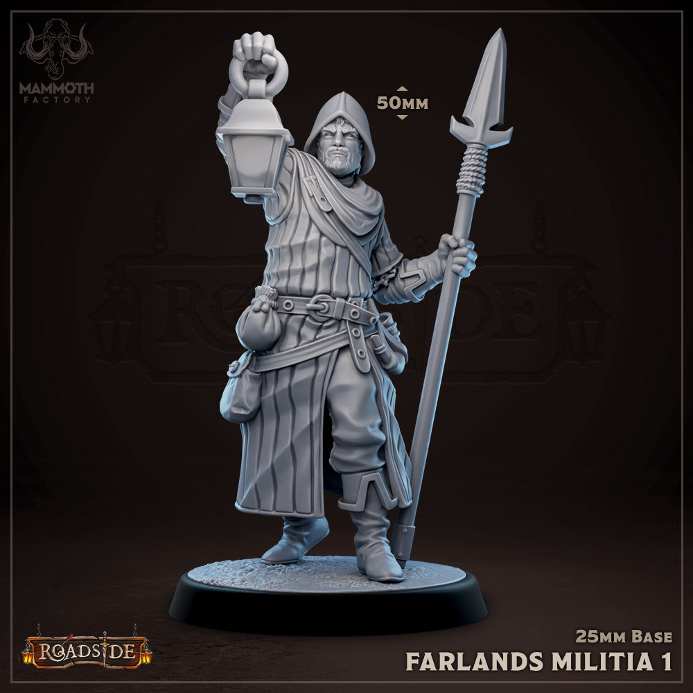 Set of 5 Farlands Militia Guards| Miniature Set