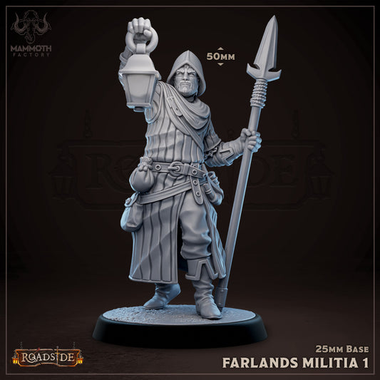 Set of 5 Farlands Militia Guards| Miniature Set